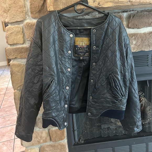 Vintage Genuine Leather Express Jacket - Picture 1 of 6